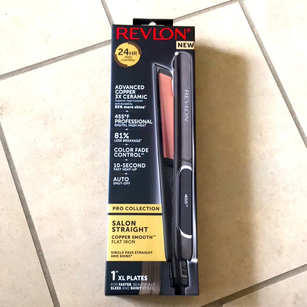 Revlon Salon Straight Copper Smooth Flat Iron